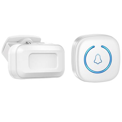 Bed Sensor Alarm and Fall Prevention for Elderly, Motion Sensor Alarm with 60 Melody/LED/5 Adjustable Volume Mode Dementia System , for Patients Seniors Elderly Monitoring at Home