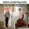Bed Sensor Alarm and Fall Prevention for Elderly, Motion Sensor Alarm with 60 Melody/LED/5 Adjustable Volume Mode Dementia System , for Patients Seniors Elderly Monitoring at Home view 2