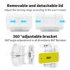 Bed Sensor Alarm and Fall Prevention for Elderly, Motion Sensor Alarm with 60 Melody/LED/5 Adjustable Volume Mode Dementia System , for Patients Seniors Elderly Monitoring at Home view 3