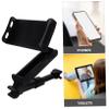 Angoily Car Tablet Holder for Headrest Adjustable and Cell Phone Cradle Rotation Easy Installation for Backseat Use Compatible Tablets and Smartphones view 3