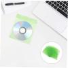 FELTECHELECTR 200pcs Cd DVD Storage Binder Cd Sleeves Disc Case for Music Game Computer Discs Random Color view 2