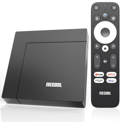 Android TV Box 12.0, MECOOL KM9PRO MAX Smart TV Box 2GB 32GB Goo gle Assistant Dolby Audio, GTV TV Box 4K Support AV1 HDR 4K 2.4G 5.0G WiFi5 BT5.0