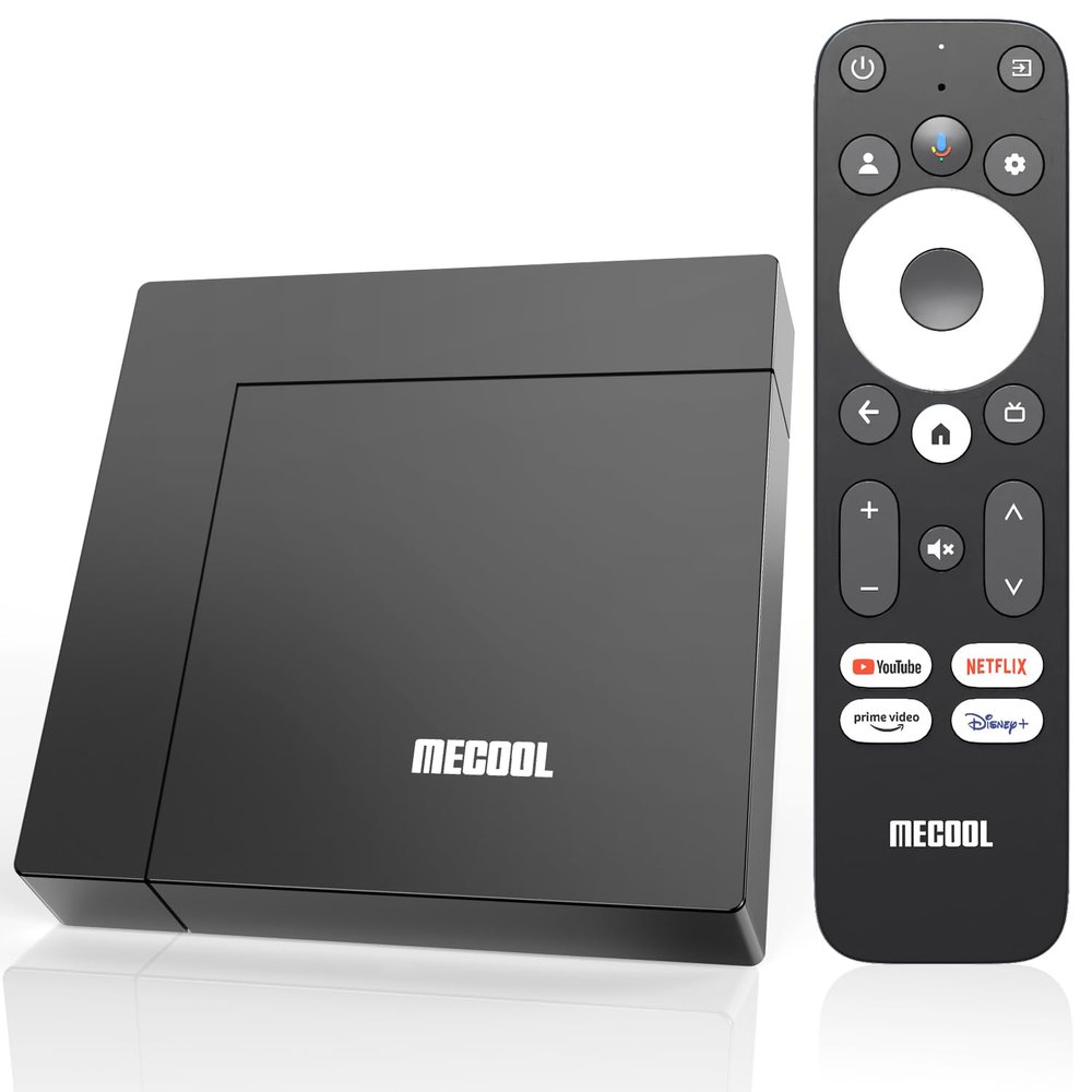 Android TV Box 12.0, MECOOL KM9PRO MAX Smart TV Box 2GB 32GB Goo gle Assistant Dolby Audio, GTV TV Box 4K Support AV1 HDR 4K 2.4G 5.0G WiFi5 BT5.0