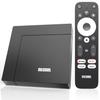 Android TV Box 12.0, MECOOL KM9PRO MAX Smart TV Box 2GB 32GB Goo gle Assistant Dolby Audio, GTV TV Box 4K Support AV1 HDR 4K 2.4G 5.0G WiFi5 BT5.0 view 1