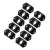 ARTIBETTER 10pcs Wall Speaker Mount Hooks Small Hooks for Hanging Surround Speaker Hanger Accessories Bracket Iron Plate Connector view 1