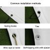 Thicken Golf Simulator Impact Screen, with Grommet Holes, Impact Resistant, Thickened, Durable, Cushioned, Muffling, Display Projector Screen for Golf Training view 4