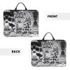 14in Laptop Case Sleeve Bag  Snow Leopard Full Print Design, Ideal for Business Travel and Daily Commute view 3