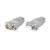 DB9 DB15 DB25 Pin Serial Port Connector Female Male Shell Socket Metal Plug Head 2 Rows Copper COM Adapter RS232 DP Joint(DB9 pin-Metal,Male Insert) view 1