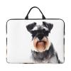 14in Laptop Case Sleeve Bag  Well-Behaved Schnauzer Full Print Design, Ideal for Business Travel and Daily Commute view 1