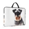 14in Laptop Case Sleeve Bag  Well-Behaved Schnauzer Full Print Design, Ideal for Business Travel and Daily Commute view 2
