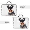 14in Laptop Case Sleeve Bag  Well-Behaved Schnauzer Full Print Design, Ideal for Business Travel and Daily Commute view 3