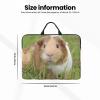 14in Cute Guinea Pig Print Laptop Case Sleeve Bag - Travel-Friendly Accessory for Business, and Everyday Use view 4