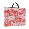 14in Laptop Case Sleeve Bag  Flamingo Full Print Design, Ideal for Business Travel and Daily Commute view 4