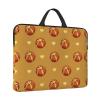 14in Buttered Bread Print Laptop Case Sleeve Bag - Travel-Friendly Accessory for Business, and Everyday Use view 2