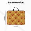 14in Buttered Bread Print Laptop Case Sleeve Bag - Travel-Friendly Accessory for Business, and Everyday Use view 4