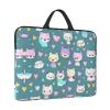 14in Cute Little Fox Print Laptop Case Sleeve Bag - Travel-Friendly Accessory for Business, and Everyday Use view 2