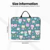 14in Cute Little Fox Print Laptop Case Sleeve Bag - Travel-Friendly Accessory for Business, and Everyday Use view 4