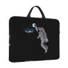14in Laptop Case Sleeve Bag  Astronaut Space Basketball Full Print Design, Ideal for Business Travel and Daily Commute view 2