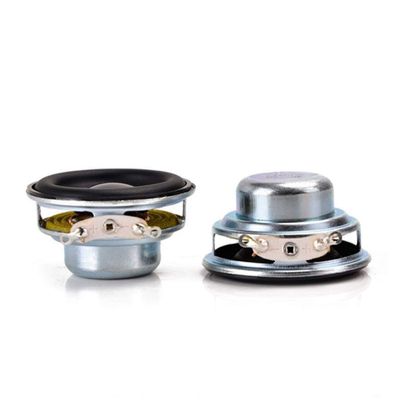 HYROOY 2pcs 40mm o Speaker 16 4Ohm 5W Full Waterproof Home Theater Metal, Rubber