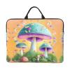 14in Fantasy Mushroom Print Laptop Case Sleeve Bag - Travel-Friendly Accessory for Business, and Everyday Use view 1