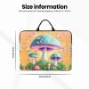 14in Fantasy Mushroom Print Laptop Case Sleeve Bag - Travel-Friendly Accessory for Business, and Everyday Use view 4