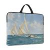 14in Sailboat Ship Landscape Print Laptop Case Sleeve Bag - Travel-Friendly Accessory for Business, and Everyday Use view 2