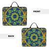 14in Yin Yang Totem Print Laptop Case Sleeve Bag  Shock-Resistant Padded Interior, Perfect for Business and Daily Commute view 3