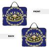 14in Fantasy Tiara Print Laptop Case Sleeve Bag  Shock-Resistant Padded Interior, Perfect for Business and Daily Commute view 3