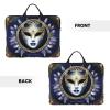 14in MoonlitMasquerade Print Laptop Case Sleeve Bag - Travel-Friendly Accessory for Business, and Everyday Use view 3