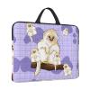 14in Cute Golden Monkey Print Laptop Case Sleeve Bag - Travel-Friendly Accessory for Business, and Everyday Use view 2