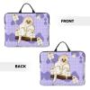 14in Cute Golden Monkey Print Laptop Case Sleeve Bag - Travel-Friendly Accessory for Business, and Everyday Use view 3
