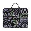 14in Laptop Case Sleeve Bag  Purple Sage Green Leaves Full Print Design, Ideal for Business Travel and Daily Commute view 1
