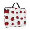 14in Seven Star Ladybird Print Laptop Case Sleeve Bag - Travel-Friendly Accessory for Business, and Everyday Use view 2