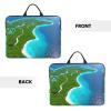 14in an Island in The Ocean Print Laptop Case Sleeve Bag - Travel-Friendly Accessory for Business, and Everyday Use view 3