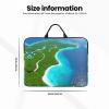 14in an Island in The Ocean Print Laptop Case Sleeve Bag - Travel-Friendly Accessory for Business, and Everyday Use view 4