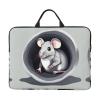 14in Mouse in The Hole Print Laptop Case Sleeve Bag - Travel-Friendly Accessory for Business, and Everyday Use view 1