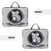 14in Mouse in The Hole Print Laptop Case Sleeve Bag - Travel-Friendly Accessory for Business, and Everyday Use view 3