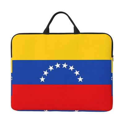 14in Flag of Venezuela Print Laptop Case Sleeve Bag - Travel-Friendly Accessory for Business, and Everyday Use