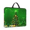 14in Christmas Trees Gifts Print Laptop Case Sleeve Bag - Travel-Friendly Accessory for Business, and Everyday Use view 2