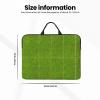 14in Green Grassland Print Laptop Case Sleeve Bag - Travel-Friendly Accessory for Business, and Everyday Use view 4