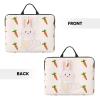 14in Smiling Rabbit Print Laptop Case Sleeve Bag - Travel-Friendly Accessory for Business, and Everyday Use view 3