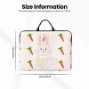 14in Smiling Rabbit Print Laptop Case Sleeve Bag - Travel-Friendly Accessory for Business, and Everyday Use view 4