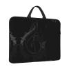14in Cartoon Music Print Laptop Case Sleeve Bag - Travel-Friendly Accessory for Business, and Everyday Use view 2
