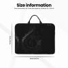 14in Cartoon Music Print Laptop Case Sleeve Bag - Travel-Friendly Accessory for Business, and Everyday Use view 4