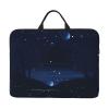 14in Dark Blue Night View Print Laptop Case Sleeve Bag - Travel-Friendly Accessory for Business, and Everyday Use view 1