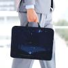 14in Dark Blue Night View Print Laptop Case Sleeve Bag - Travel-Friendly Accessory for Business, and Everyday Use view 2