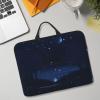 14in Dark Blue Night View Print Laptop Case Sleeve Bag - Travel-Friendly Accessory for Business, and Everyday Use view 3