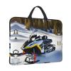 14in Advanced Snowmobile Print Laptop Case Sleeve Bag - Travel-Friendly Accessory for Business, and Everyday Use view 4