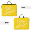 14in Goodlooking Hello Sunshine Print Laptop Case Sleeve Bag - Travel-Friendly Accessory for Business, and Everyday Use view 3