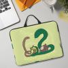 14in Sunflower seeds earthworm snake Print Laptop Case Sleeve Bag - Travel-Friendly Accessory for Business, and Everyday Use view 3
